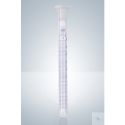 DURAN® Reagenzglas blau graduiert 20:0,1 ml | NS 14/23 | L 205 mm | Borosilikatglas 3.3