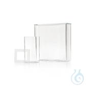 DURAN® Präparatenkasten 120 x 100 x 50 mm aus Borosilikatglas 3.3 mit aufgeschliffener Glasplatte