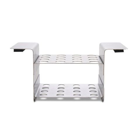 Reagenzglashalter für Elmasonic Easy & Select 30, 40, 60, 80 | Edelstahl | 16 Reagenzgläser