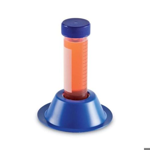 neoChoice Ständer für Zentrifugenröhrchen, 1 x 50 ml, Polystyrol, blau