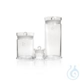 DURAN® Präparatenglas mit eingeschliffenem Knopfdeckel | 1250 ml | Borosilikatglas 3.3