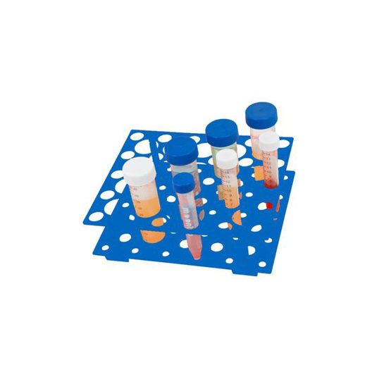 Moonlab® Kombirack für Zentrifugenröhrchen 15 ml und 50 ml | Polypropylen (PP) | 30 x 15 ml + 20 x 50 ml | wasserbadgeeignet