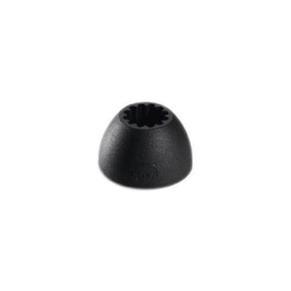 Reagenzglashalter aus Silikon, 6er Set, Ø 46 mm, schwarz