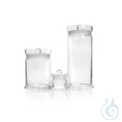 DURAN® Präparatenglas mit eingeschliffenem Knopfdeckel, 800 ml, Borosilikatglas 3.3