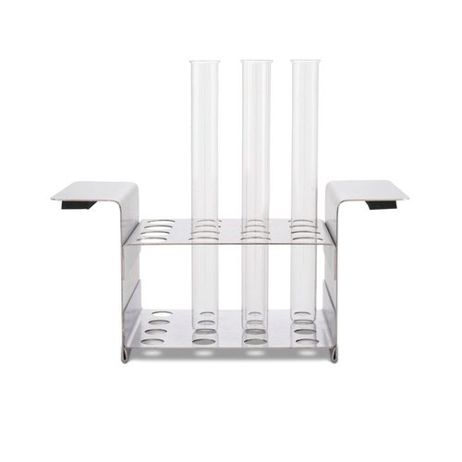 Reagenzglashalter für Elmasonic Easy & Select 30, 40, 60, 80 | Edelstahl | 16 Reagenzgläser