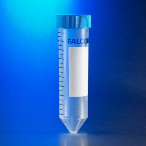 Falcon® 50 mL Zentrifugenröhrchen aus High-Clarity-PP, konischer Boden, steril, 25 Stück/Beutel