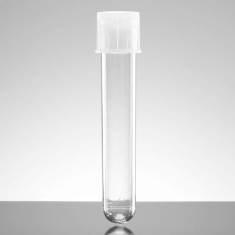 Falcon® 5 mL Rundboden-Reagenzröhrchen aus Polystyrol mit Schnappverschluss, steril (125 Stück/Packung)