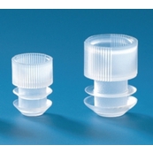 Griffstopfen für Zentrifugenröhrchen mit Rundboden, Ø 16 mm, LDPE, farblos
